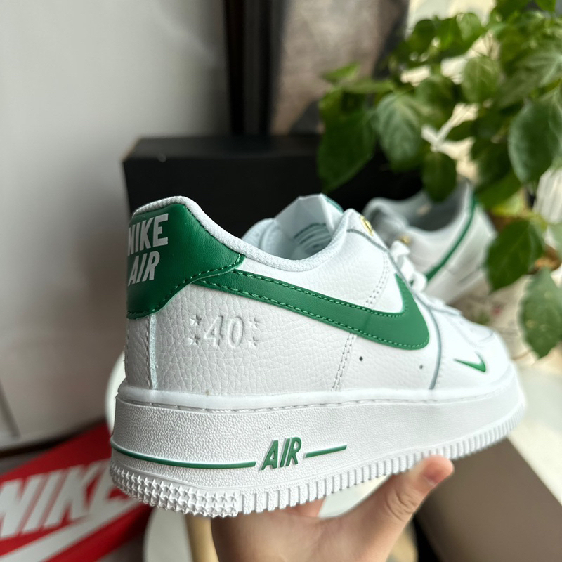 GIÀY THỂ THAO SNEAKER AF1 SE XANH LÁ, AF1 TRẮNG VỆT XANH LÁ GREEN NAM NỮ