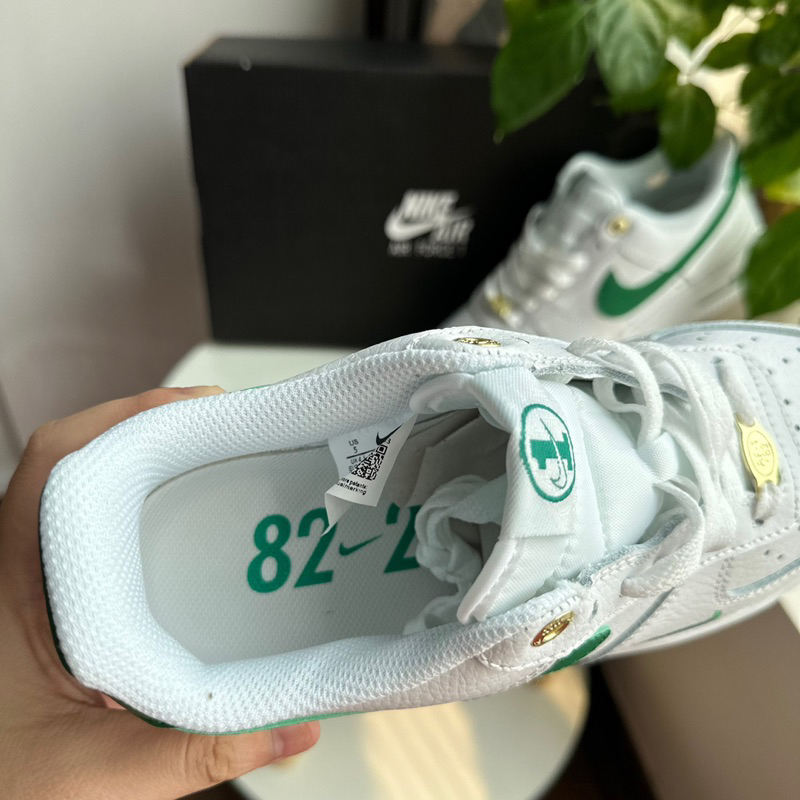 GIÀY THỂ THAO SNEAKER AF1 SE XANH LÁ, AF1 TRẮNG VỆT XANH LÁ GREEN NAM NỮ