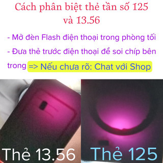 Máy sao chép thẻ thang máy chung cư tần số 125( Xem cách xác định tần số trong hình)