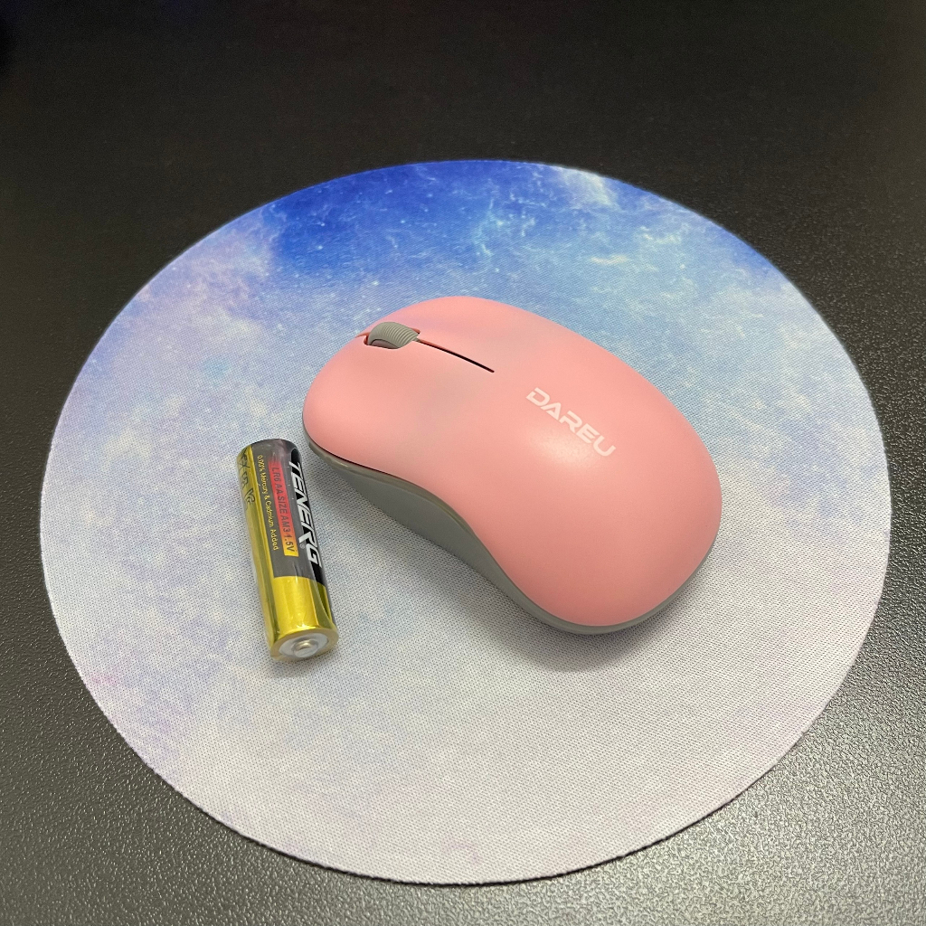Chuột Không Dây DAREU LM106G Black/ Red /Blue / Pink / White - Bảo hành 12 tháng Tặng Kèm Pin