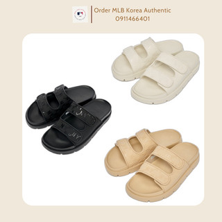 Dép MLB Bouncer two straps Monogram chính hãng