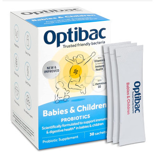 Men vi sinh Optibac for your babies & children màu Màu xanh dương 30 gói