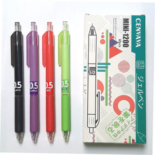 Bút gel bấm cenvava mini-1200