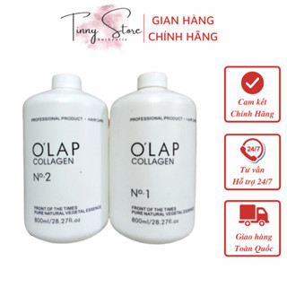 Uốn đa năng (Uốn nóng + Lạnh )Olap Colagen 800ml x 2