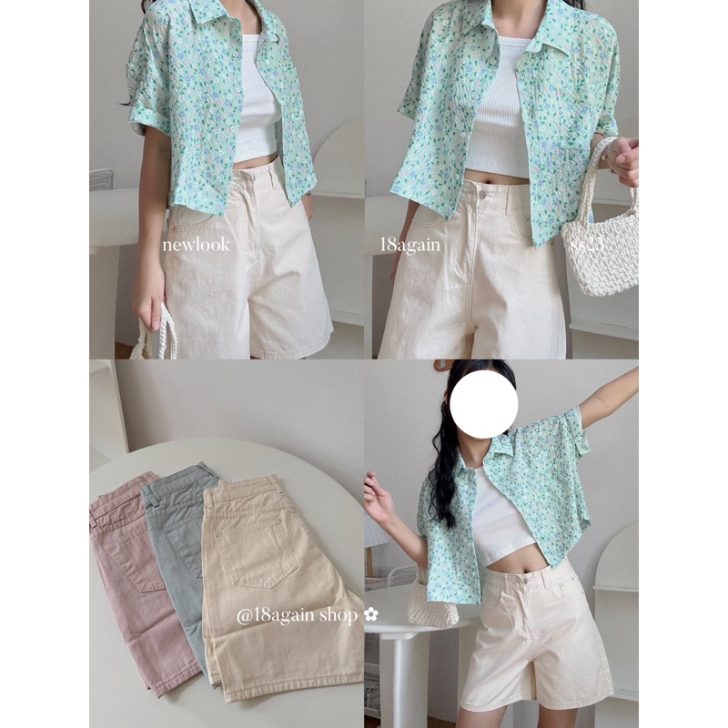 Áo sơ mi Momo 18made ✿ 𝐁𝐲 𝐄𝐢𝐠𝐡𝐭𝐞𝐞𝐧 𝐀𝐠𝐚𝐢𝐧