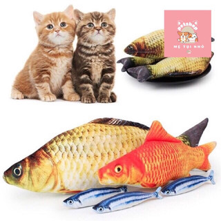 Cá nhồi bông canip nhồi cỏ mèo cho mèo