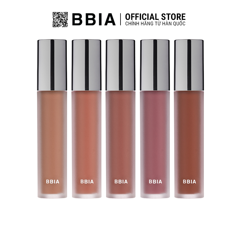 Son Kem Lì Thuần Chay Bbia Last Velvet Tint - V Edition - Version 8 (5 màu) 5g Bbia Official Store