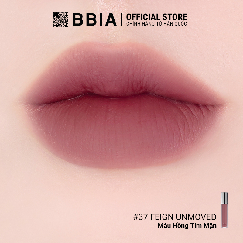 Son Kem Lì Thuần Chay Bbia Last Velvet Tint - V Edition - Version 8 (5 màu) 5g Bbia Official Store