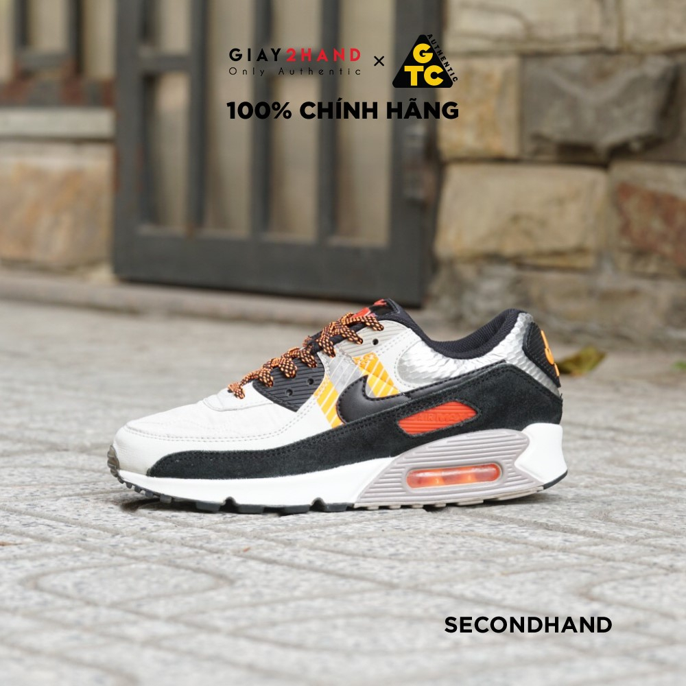 Giày Thể Thao Secondhand  AIRMAX 90 3M PACK LIGHT BONE CZ2975-001 Chính Hãng
