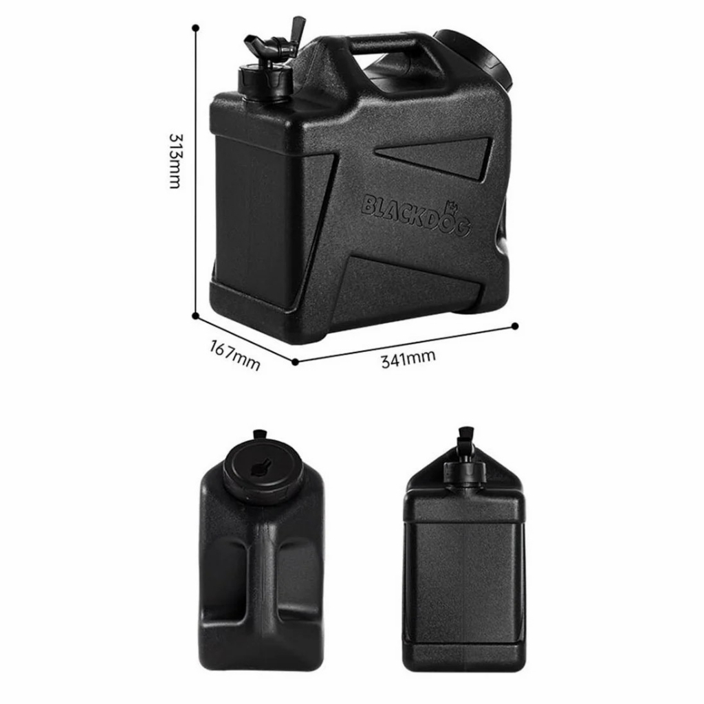 CAN ĐỰNG NƯỚC CÓ VÒI 12L BD-ST004 BLACKDOG