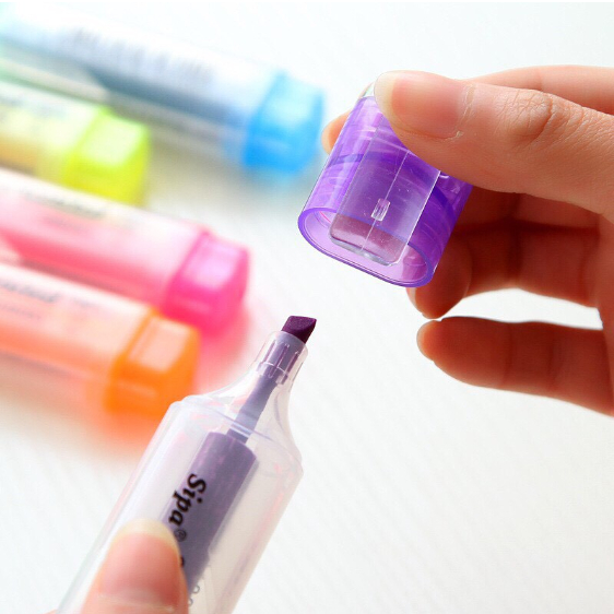 BÚT GHI NHỚ_ ĐÁNH DẤU - BÚT HIGHLIGHTER 7 MÀU MÙI THƠM NHƯ KẸO,VĂN PHÒNG PHẨM GIÁ RẺ