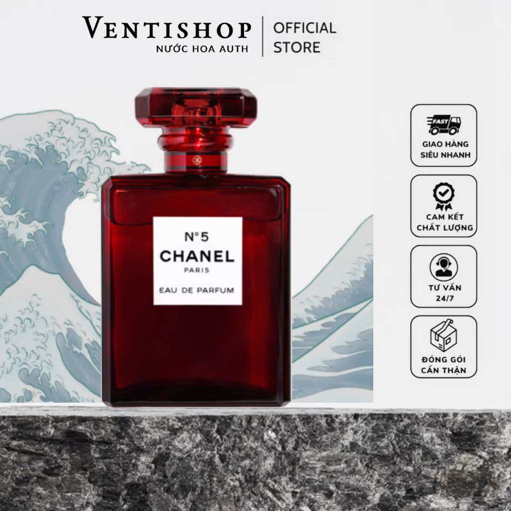 | 𝐕𝐄𝐍𝐓𝐈𝐒𝐇𝐎𝐏.𝟔𝟖 | Nước hoa No.5 Red EDP 5ml/10ml/20ml