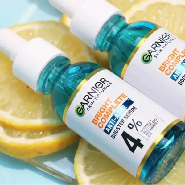 Tinh Chất Dưỡng Sáng Da, Giảm Mụn Garnier Skin Naturals Bright Complete Anti-Acne Booster Serum
