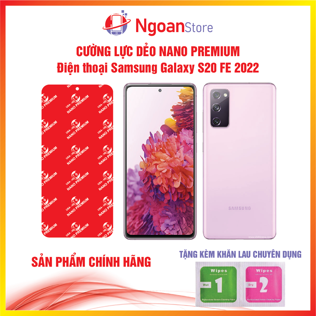 Cường lực dẻo Nano Premium cho điện thoại Samsung Galaxy S20 FE 2022 - Ngoan Store