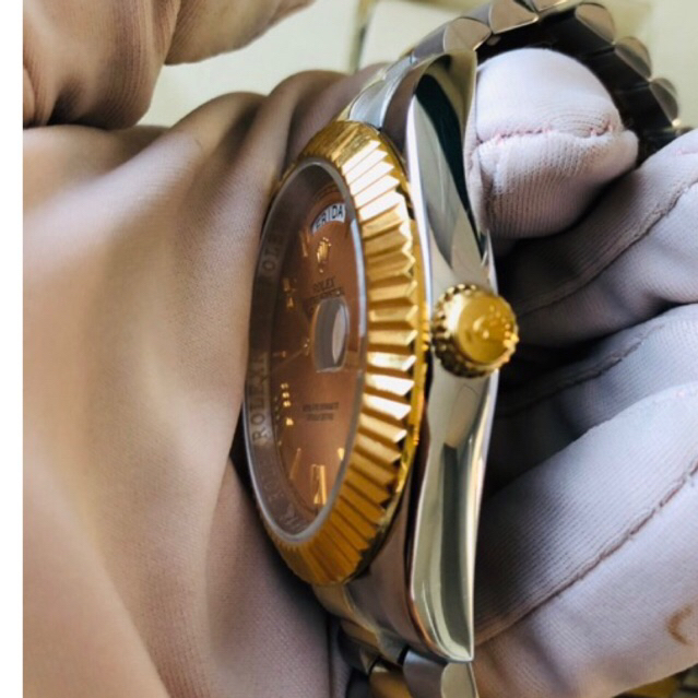 Đồng hồ nam Rolex Day-Date máy cơ Automatic , chống nước 100m