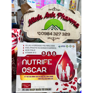 Bổ sung sắt dạng nước nutrife oscar