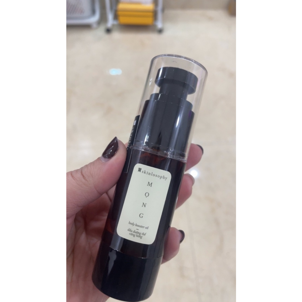 MỌNG - Dầu Dưỡng Làm Trắng và Căng Mọng Da - Body Booster Oil SKINLOSOPHY