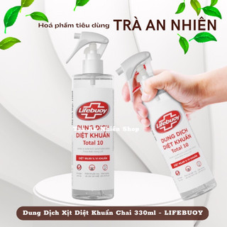 Lifebuoy dung dịch diệt khuẩn vòi xịt tiện dụng, chốt khóa an toàn 330ml