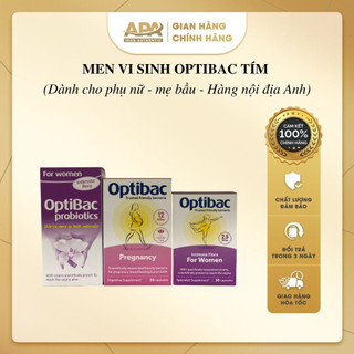 Men vi sinh Optibac tím , Men vi sinh Optibac tím dành cho phụ nữ men phụ nữ