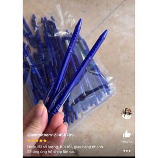 ❌ Sỉ_ 50 Bút Bi Xanh Dương nét Nhỏ, viết êm
