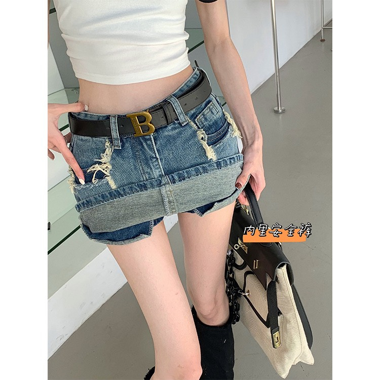chân váy bò jean chữ a nữ jeans cạp cao phong cách style huyenjean_06 ms01 | BigBuy360 - bigbuy360.vn