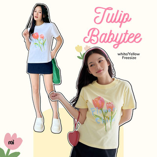 Áo thun baby tee tulip - tulip baby tee
