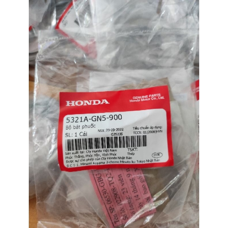 BỘ CHÉN CỔ HÀNG ZIN HONDA DÙNG CHO XE DREAM /VARIO/WINNER 150/WAVE/CLICK 125