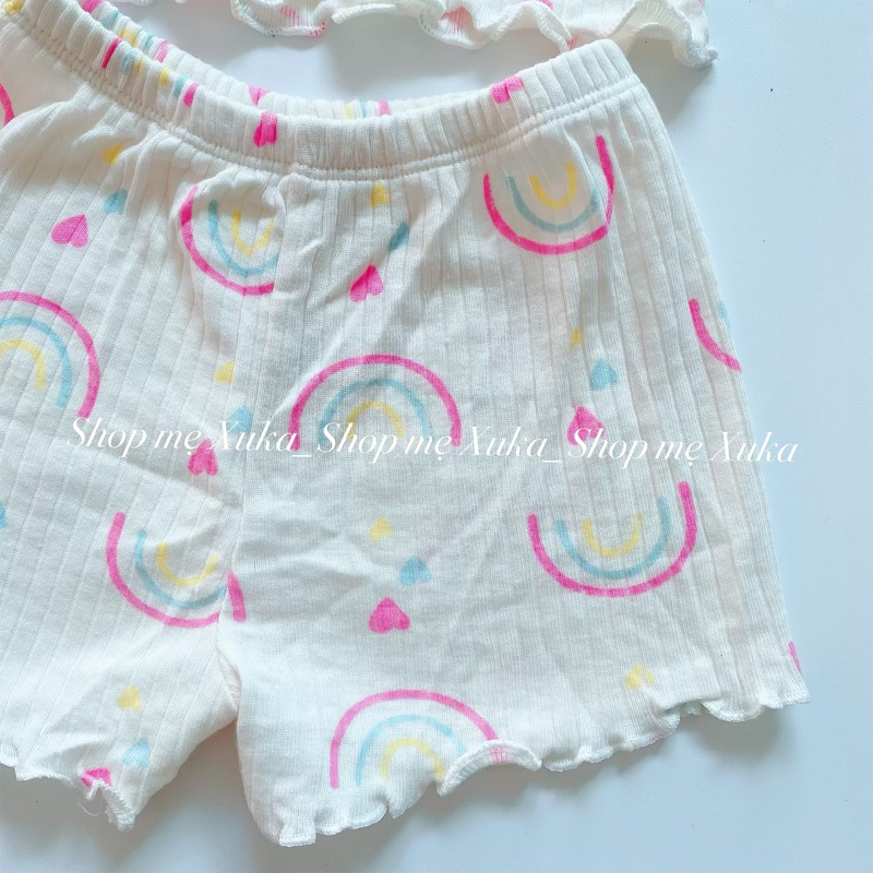 Bộ 2 dây tăm lạnh bé gái hoạ tiết dễ thương