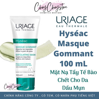 [TEM CTY] Mặt nạ tẩy tế bào chết Uriage Hyseac Masque Gomment (Exfoliating Mask) 100 ml -  Da dầu, da mụn