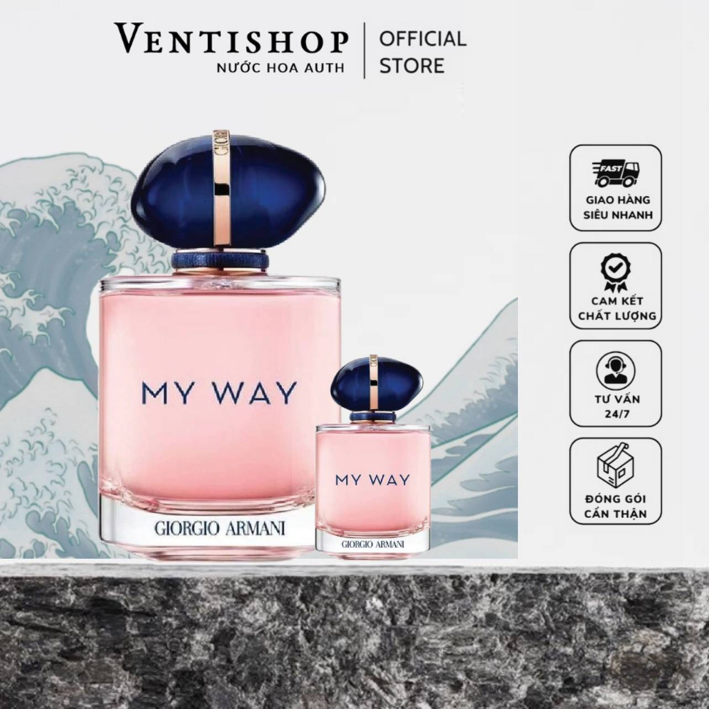| 𝐕𝐄𝐍𝐓𝐈𝐒𝐇𝐎𝐏.𝟔𝟖 |  Nước Hoa Mini My Way 7ml