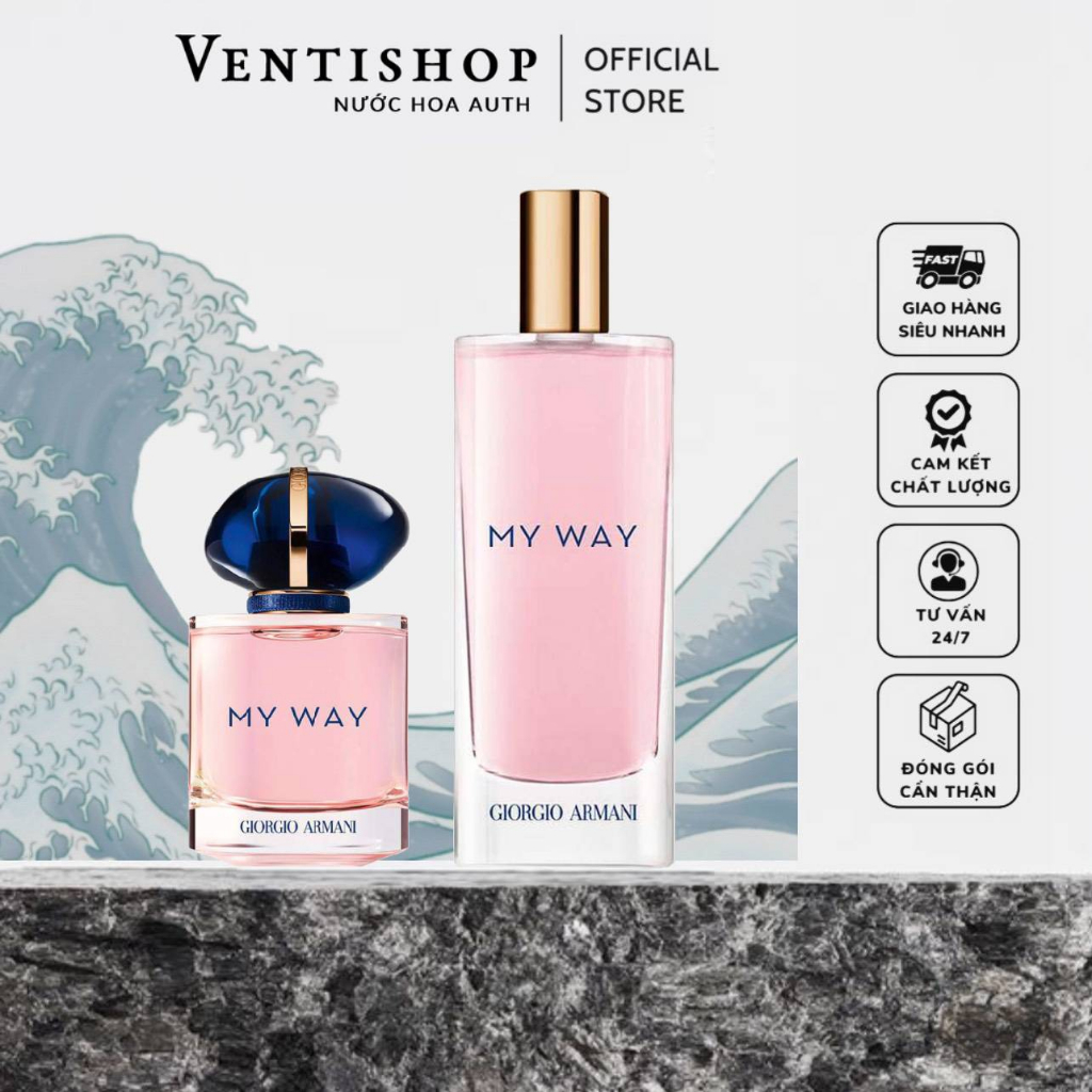 | 𝐕𝐄𝐍𝐓𝐈𝐒𝐇𝐎𝐏.𝟔𝟖 | Nước hoa Giorgio Armani My Way 15ml