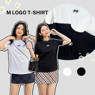 Áo thun baby tee "m" logo - "m" logo baby tee