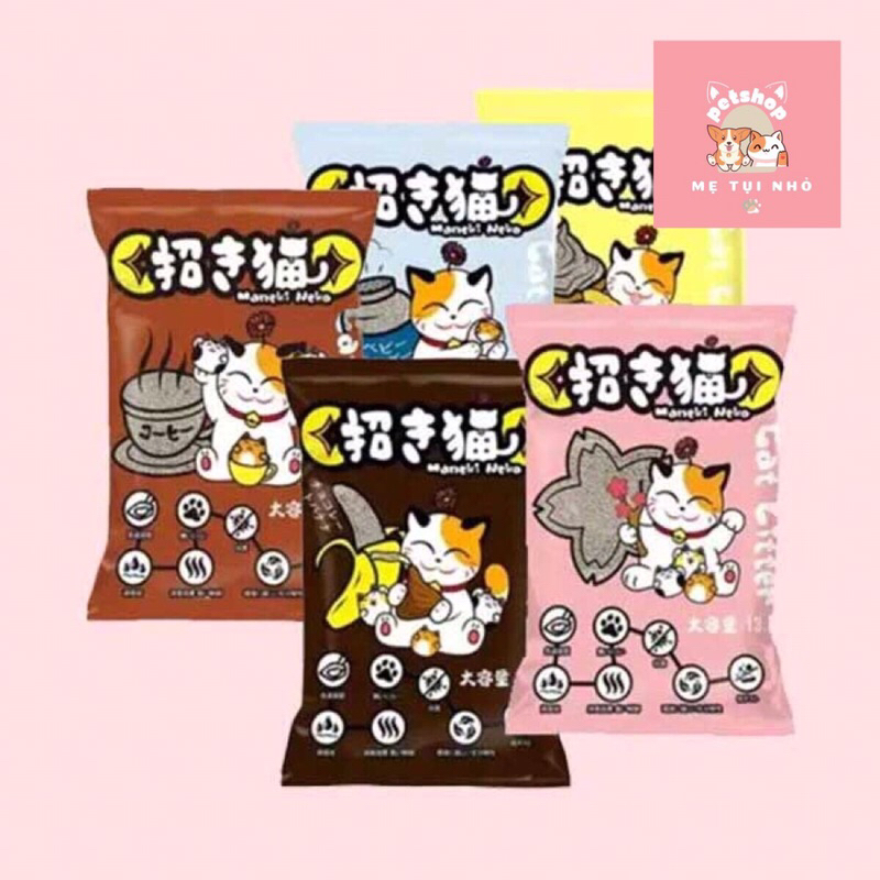 Cát vệ sinh mèo Maneki Neko 5 lít