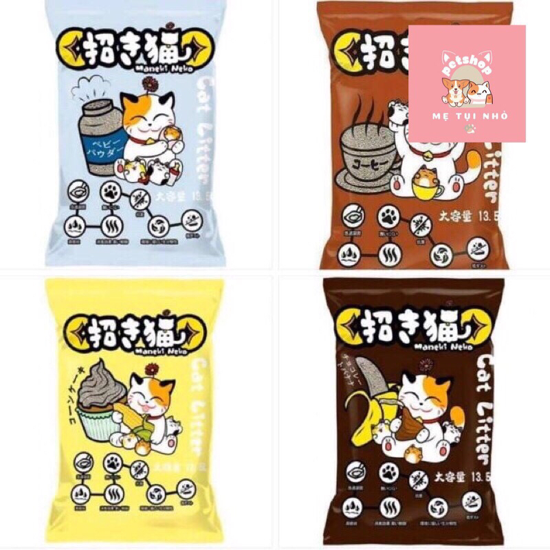 Cát vệ sinh mèo Maneki Neko 5 lít