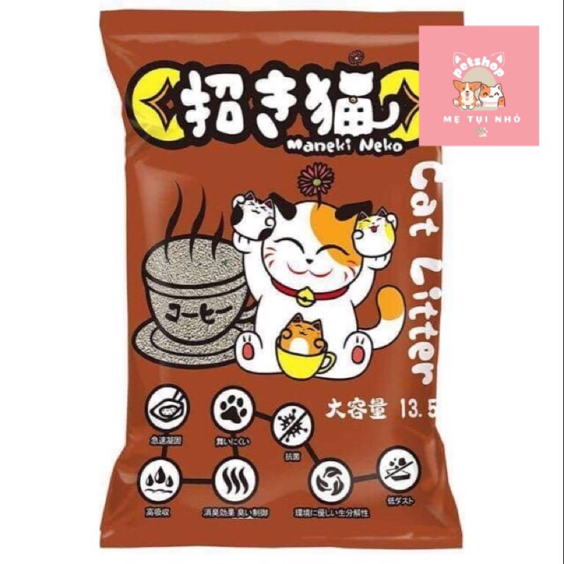 Cát vệ sinh mèo Maneki Neko 5 lít