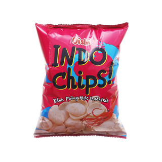 Snack phồng mực Oishi Indo Chips gói 39g