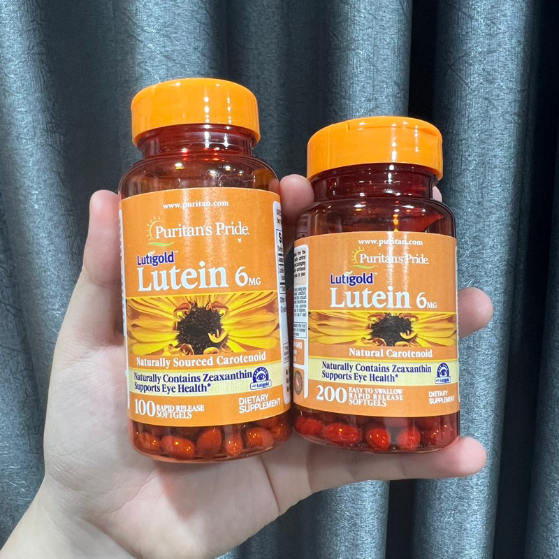 Viên uống bổ mắt PURITAN'S PRIDE Lutigold Lutein