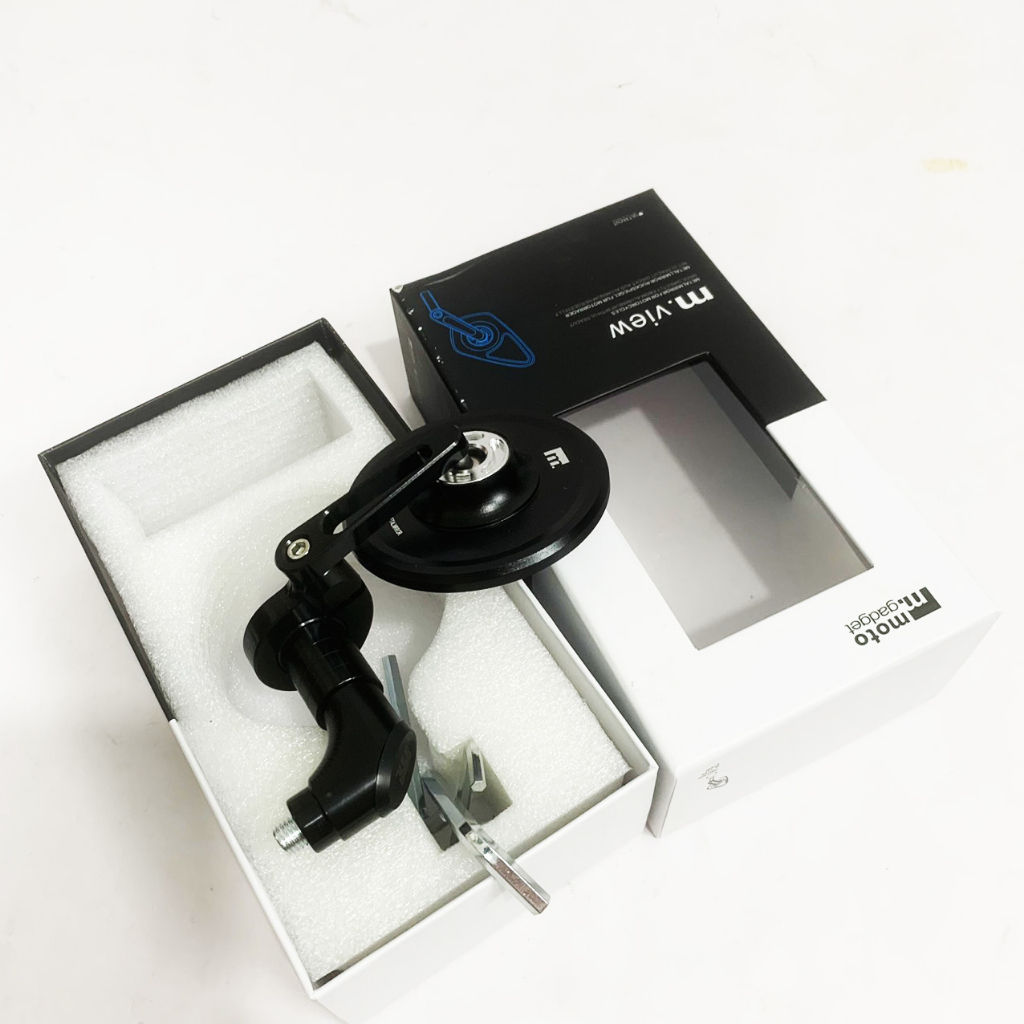 Kính Motogadget Tròn FUllBOX Hàng Siêu Cao Cấp Cho Vespa Honda Yamaha