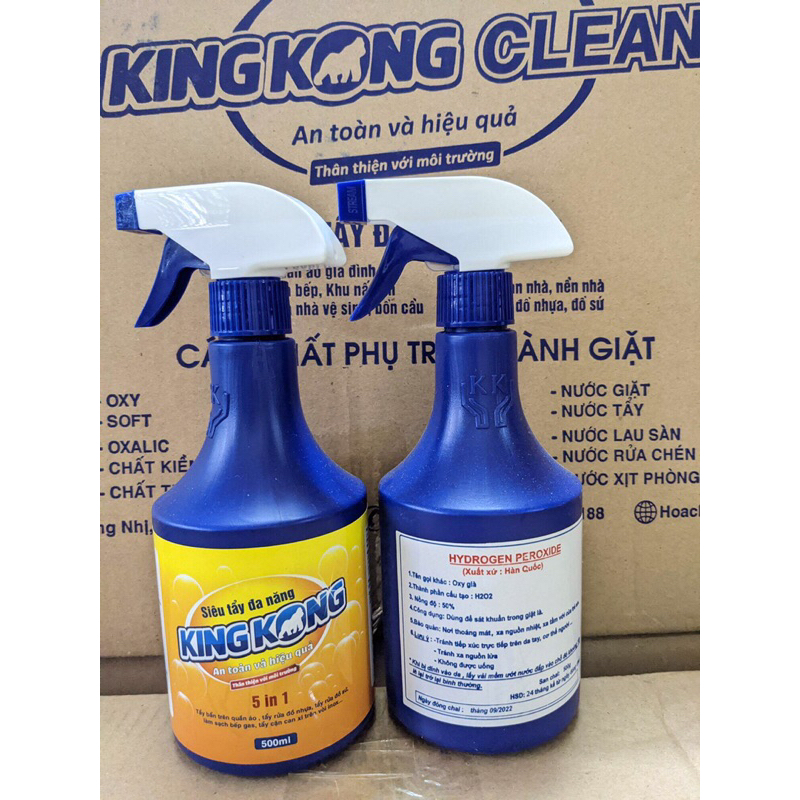 Siêu tẩy đa năng KingKong ( HÀNG CHUẨN -GIÁ TỐT) tẩy mốc quần áo , xoong nồi , giày dép ...