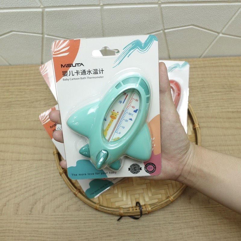 Nhiệt kế đo nước tắm hình cá Misuta cao cấp