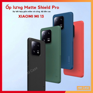 Ốp Lưng Nillkin Chống Vân Tay Xiaomi Mi 14 / Mi 14 Pro / Mi 13 / Mi 13 Pro Sang trọng