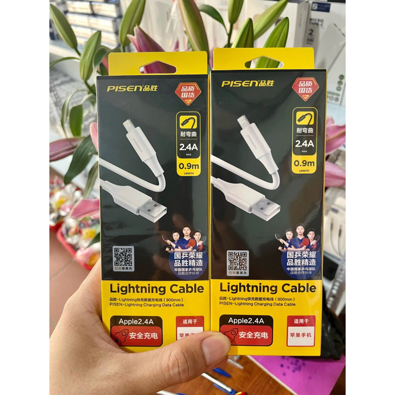 Bán buôn- Cáp pisen USB-lightling chính hãng