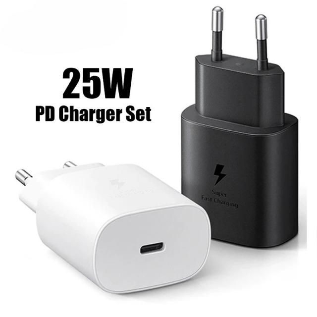 Củ Sạc, cốc sạc, dây cáp 25W TypeC-TypeC sam sung
