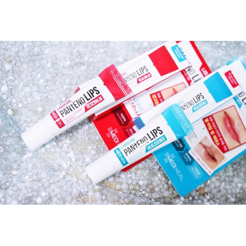 Son dưỡng giảm thâm môi Mediheal Labocare Panteno Lips Labo Care Xanh, Đỏ,