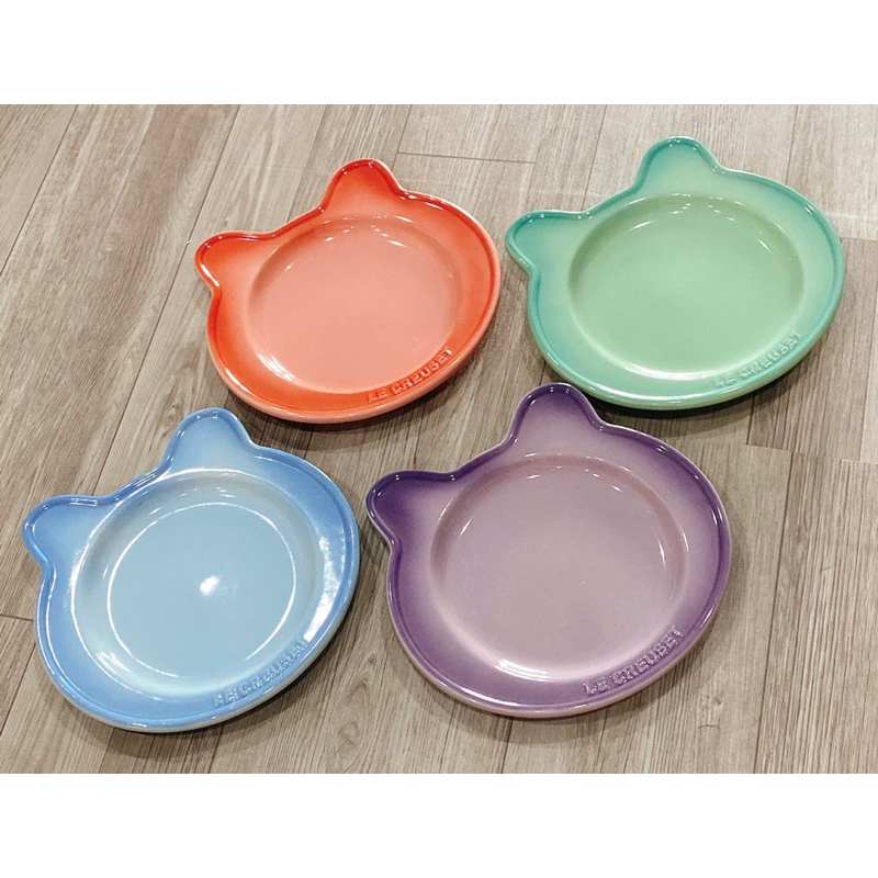 Đĩa gấu 17cm gốm sứ Le Cre China