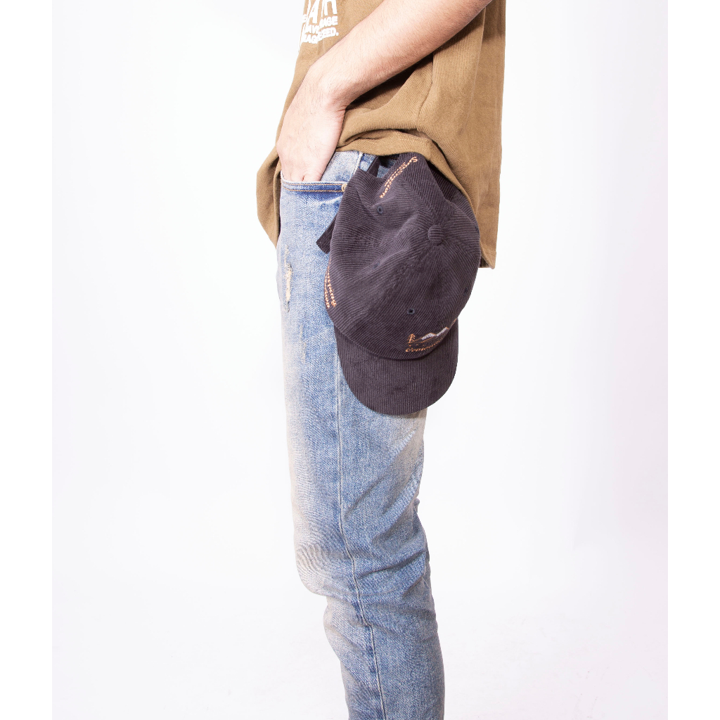 Mũ lưỡi trai nam nữ LAB+ COTTONLAB nón Camping trơn màu chất vải nhung mềm