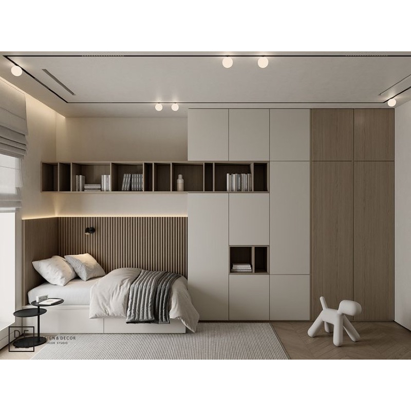 Set tủ giường phòng ngủ cho bé theo yêu cầu