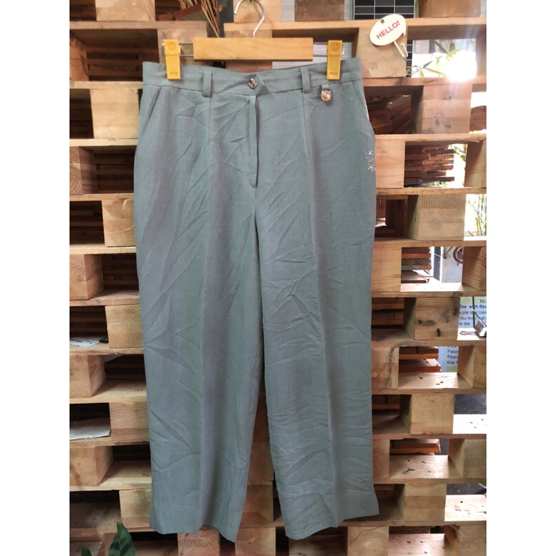 Q025.Quần tây Vintage hiệu Korea - 2hand