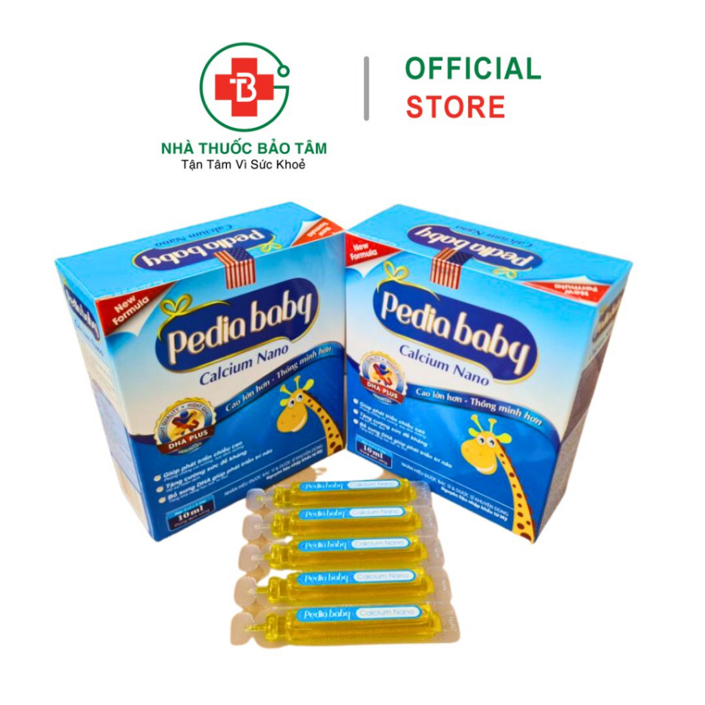 PEDIABABY KID CALCIUM NANO - Bổ sung canxi cho cơ thể