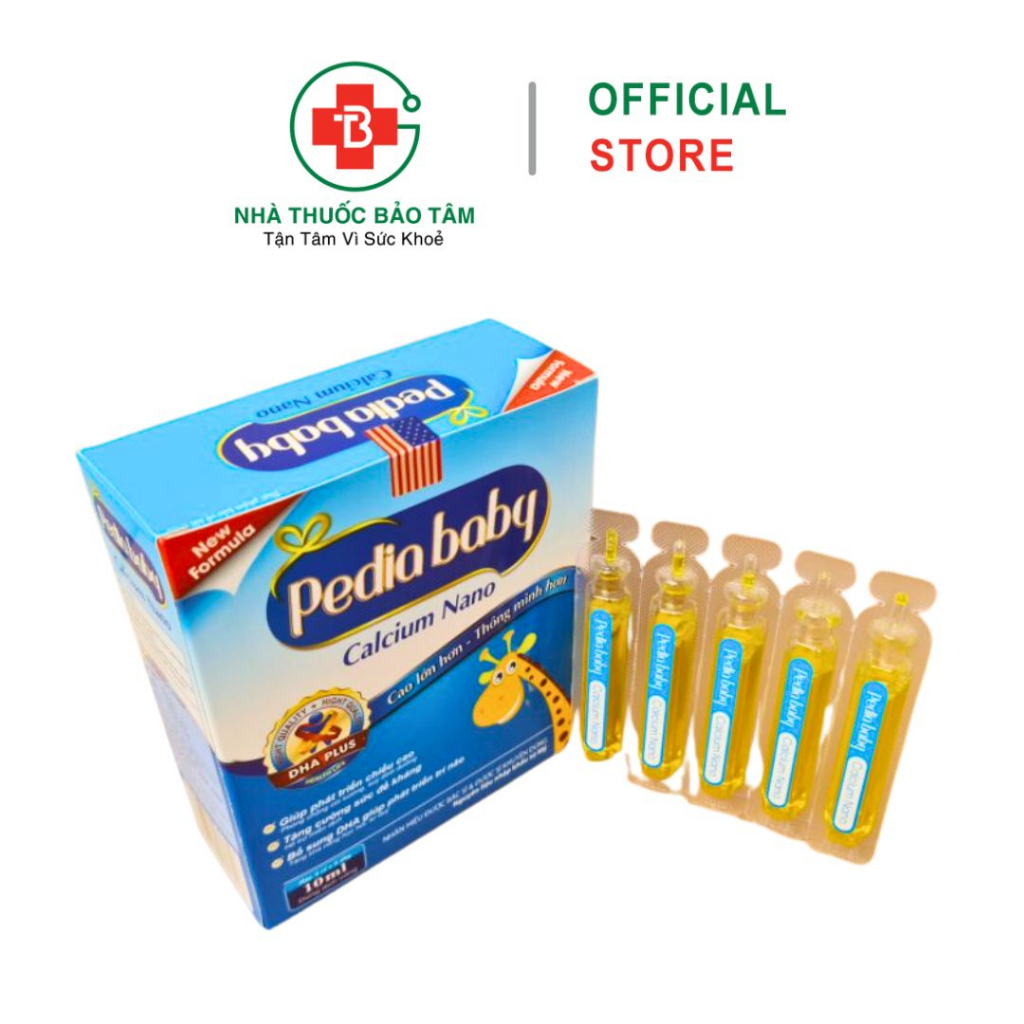 PEDIABABY KID CALCIUM NANO - Bổ sung canxi cho cơ thể
